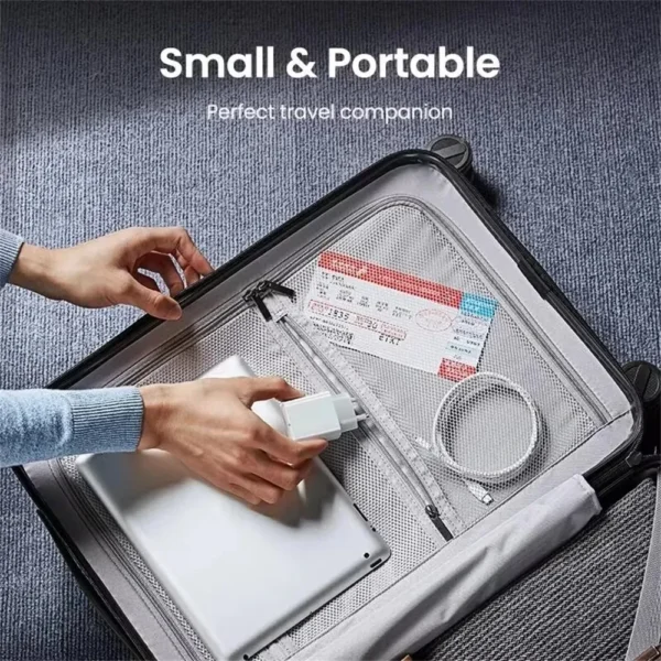 Carregador Rápido 20W PD Type-C | Compatível com iPhone 14, 13, 12, 11 Pro Max, XR, 8 Plus | Acessório para Celular - Imagem 2