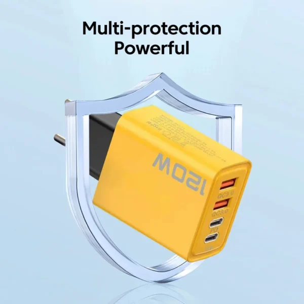 Carregador Rápido 120W PD Type-C | Quick Charge 3.0 USB para iPhone, Samsung, Xiaomi e Outros - Imagem 14