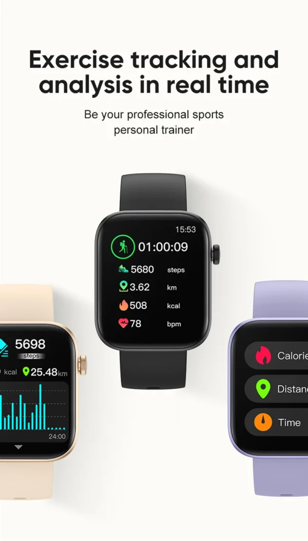 COLMI P71 Smartwatch | Chamadas por Voz, Monitoramento de Saúde, IP68 e Assistente de Voz - Imagem 16