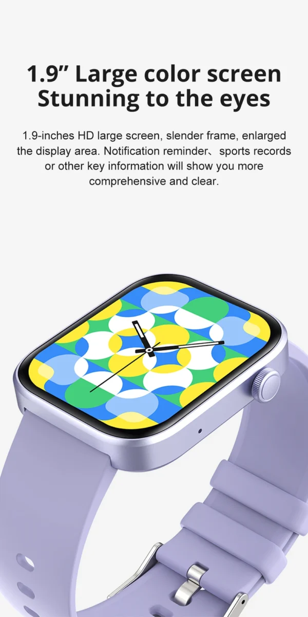 COLMI P71 Smartwatch | Chamadas por Voz, Monitoramento de Saúde, IP68 e Assistente de Voz - Imagem 13