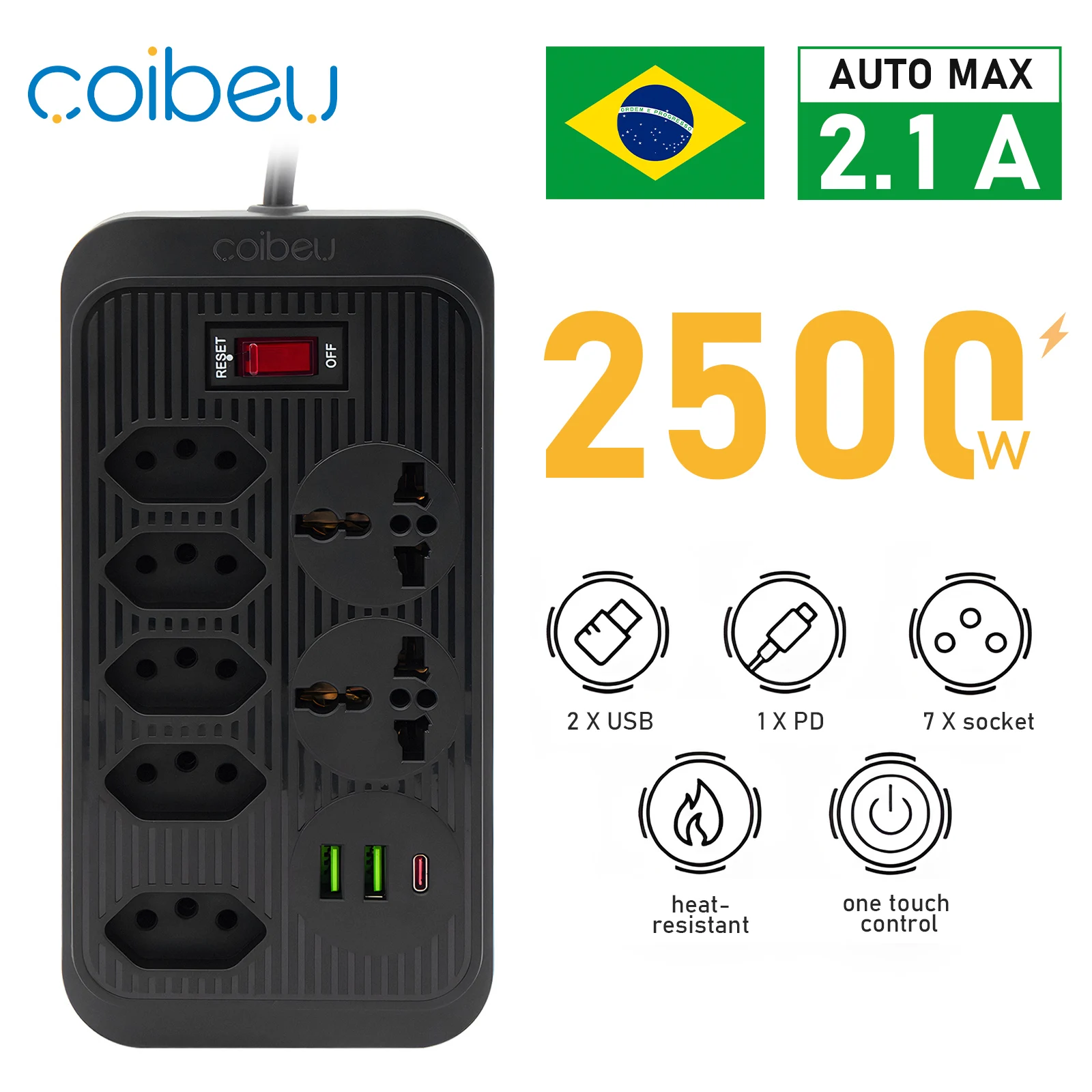Tomada, Filtro de Linha, Tomada de Extensão, Extensão Elétrica, Tomada USB, Filtro de Tomada de Energia, Extensão Elétrica, 10A